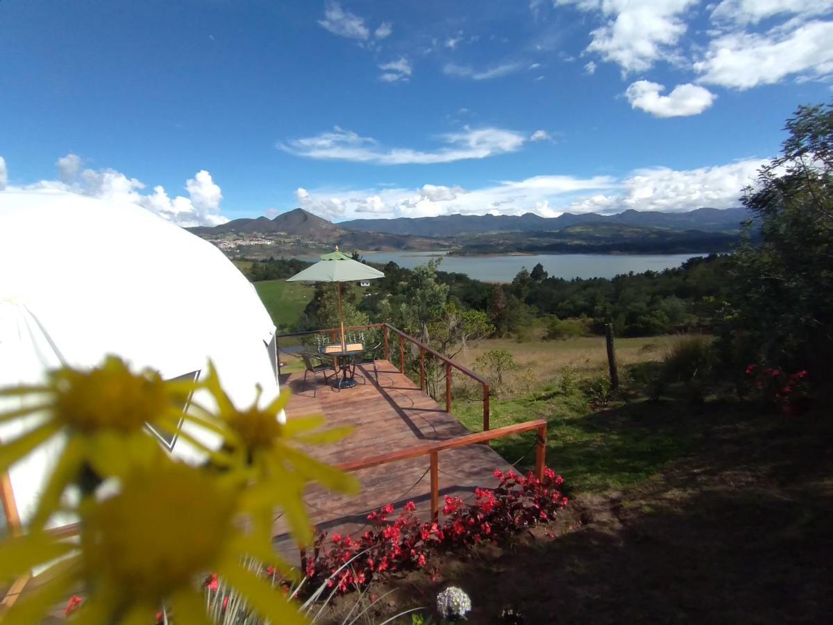 Glamping La Villa Guatavita Exterior foto