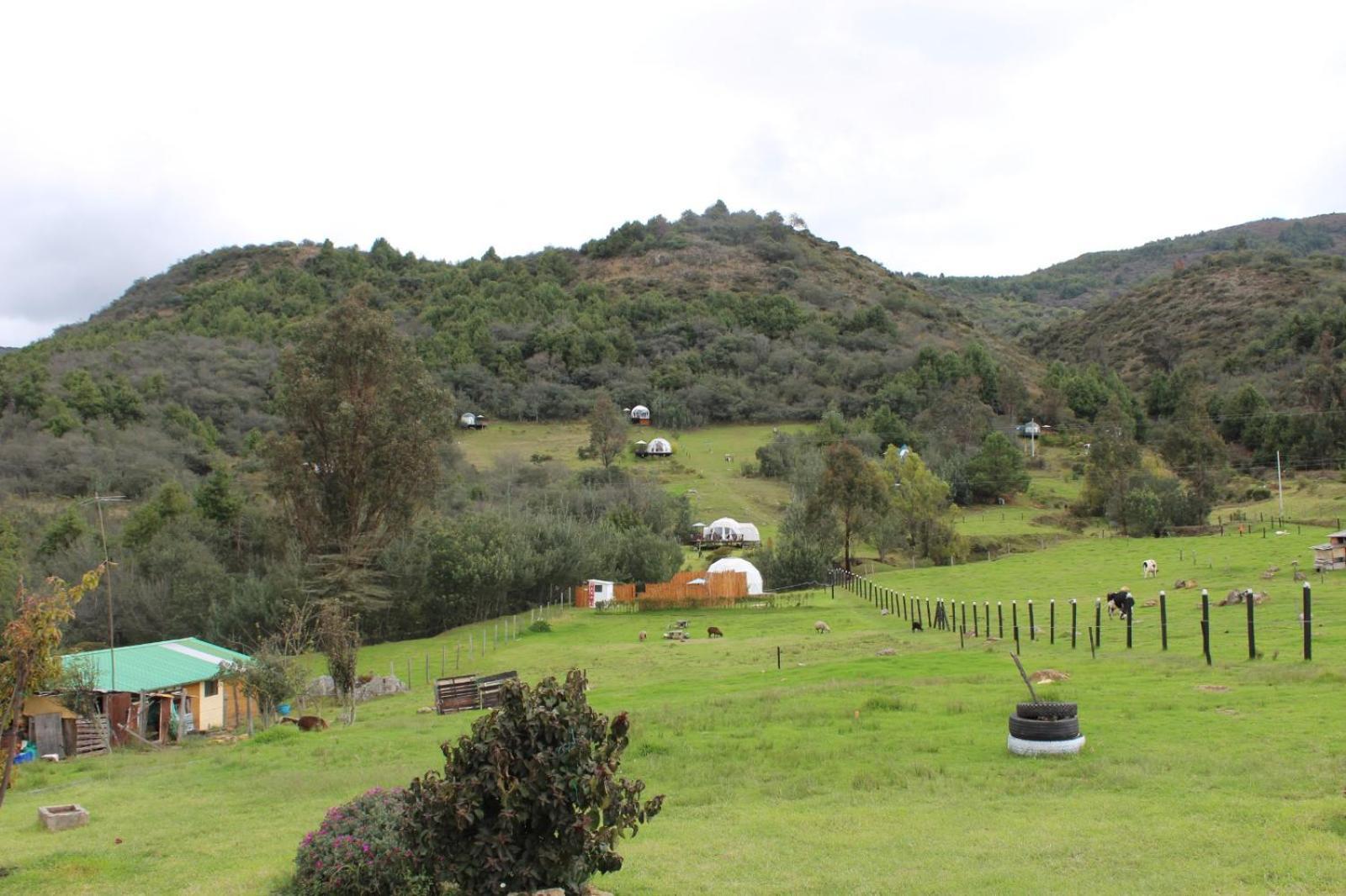 Glamping La Villa Guatavita Exterior foto